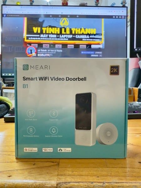 Camera chuông cửa video MEARI 3.0MB 2K B1
