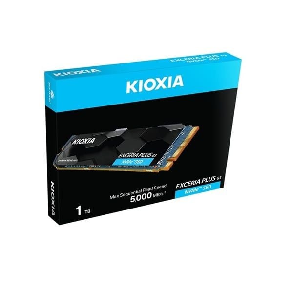SSD KIOXIA EXCERIA PLUS G3 1TB NVMe GEN 4x4 5000MBs/3900MBs
