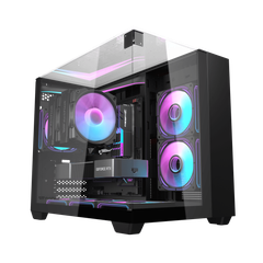 VỎ CASE MÁY TÍNH DARKFLASH TH285M (Full M-ATX) BLACK