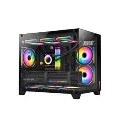 Thùng máy Case MAGIC Aqua-M Ultra PRO | Full M-ATX Black