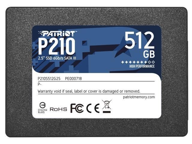 Ổ cứng SSD PATRIOT P210 512GB SATA III