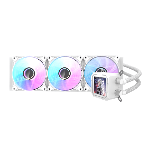 TẢN NHIỆT AIO CPU DARKFLASH DV360S IPS LCD WHITE