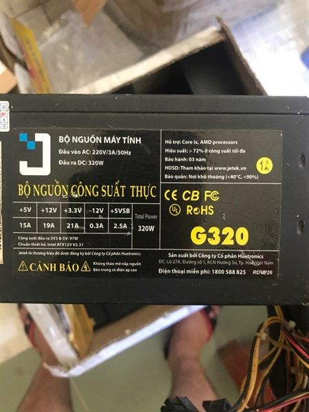Nguồn Jettek G320