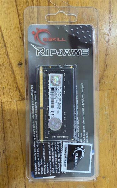 RAM LAPTOP GSKILL 8GB/3200 DDR4