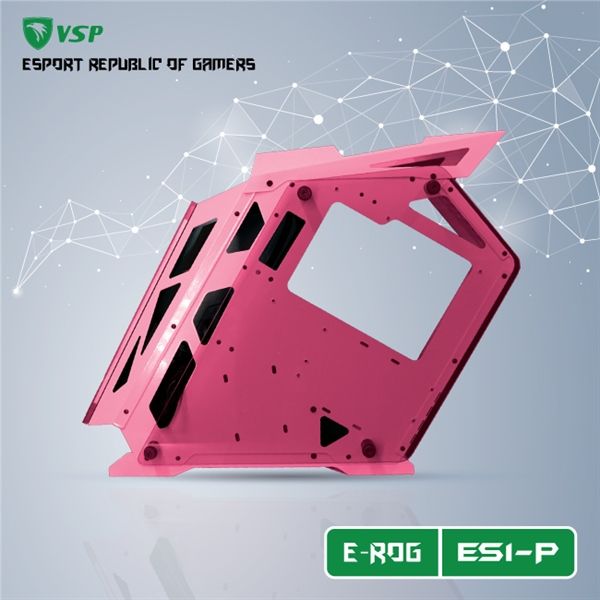 Case VSP E-ROG ES1 Gaming PINK