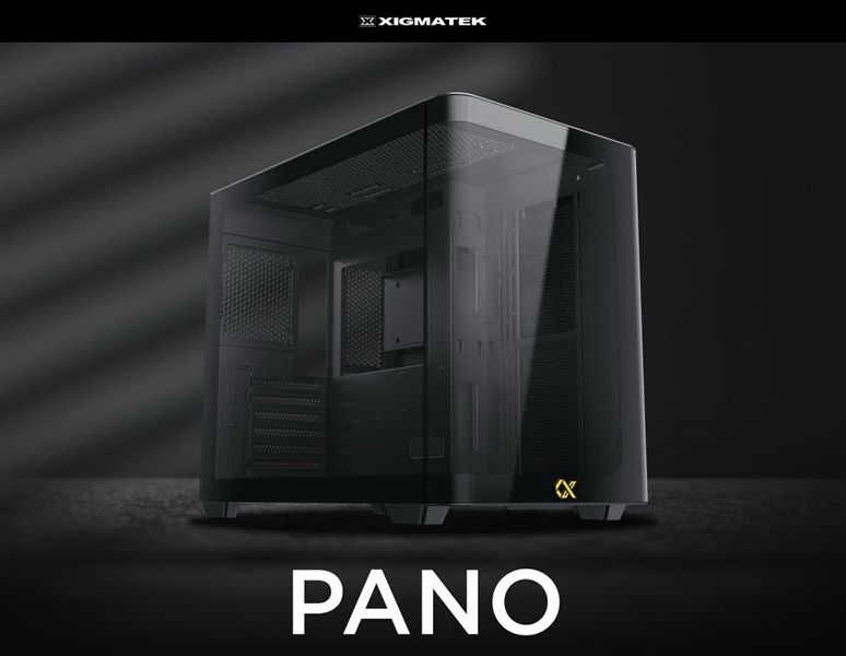 CASE MÁY TÍNH XIGMATEK PANO M NANO ARTIC 3GF (KÈM 3 FAN) BLACK