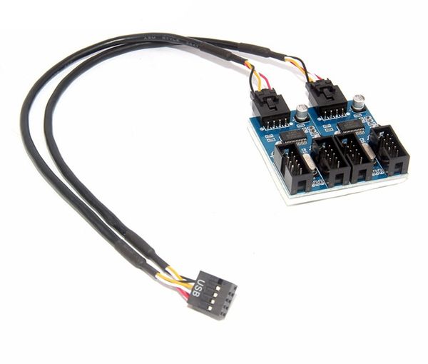 Bộ chia cổng USB 9Pin trên Mainboard 1 ra 4