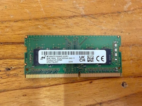 Ram laptop DDR4 8GB bóc máy