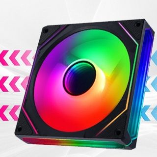 FAN LED JUNGLE LEOPARD 6PRO ARGB (BLACK) (NGƯỢC)