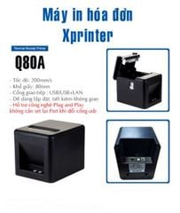 Máy in hóa đơn SIMIPOS Q80A (USB + LAN)