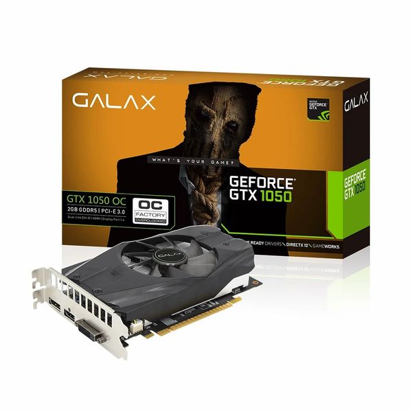 VGA Card màn hình GALAX GeForce GTX 1050 2GB GDDR5 OC - Cũ