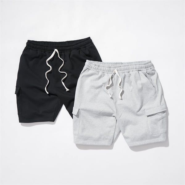 Quần short thun túi hộp vải cua form big size >130kg (Mẫu 9)