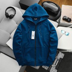 Áo khoác vải nỉ trơn big size nam 90-140kg (Mẫu 2)