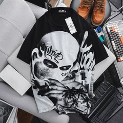 Áo thun cotton in hình thời trang độc lạ cỡ đại (Mẫu 33)