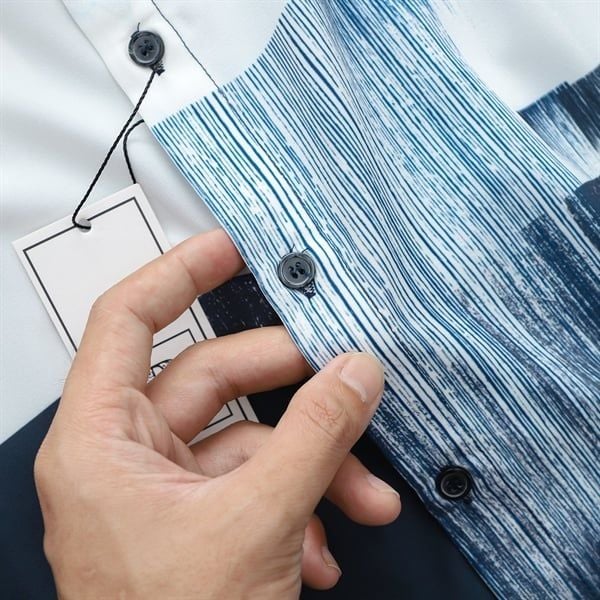 SALE 99K -Áo sơ mi tay ngắn họa tiết thời trang bigsize nam cỡ đại < 140kg