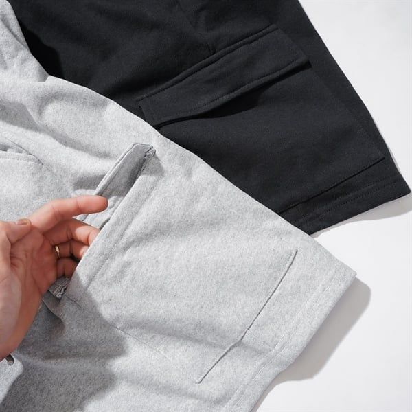 Quần short thun túi hộp vải cua form big size >130kg (Mẫu 9)