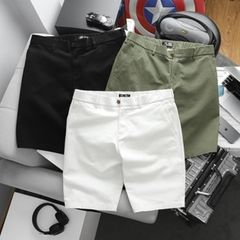 Big Men - Quần short kaki nam big size lưng thun co giãn thời trang