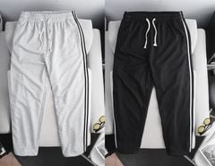 Quần thun dài form ống suông rộng vải cua big size (Mẫu 1)