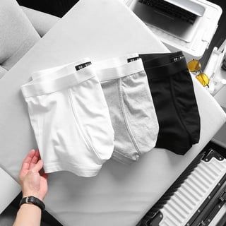 Quần lót trơn dạng boxer big size nam (mẫu 01)