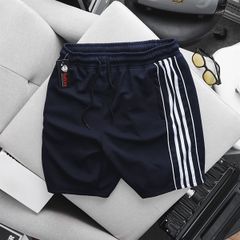 Quần short thun nam thời trang phối 5 sọc form bigsize (Mẫu 6)