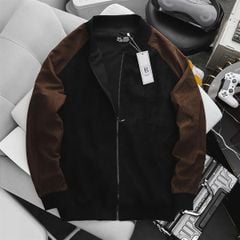 Áo khoác bomber 2 lớp phối màu thời trang (Mẫu 5)