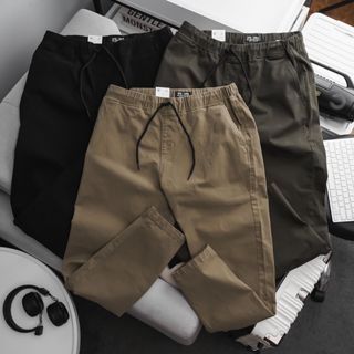 [Big Men] Quần kaki dài lưng thun form big size >130kg vải co giãn