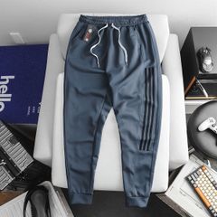 Quần thun dài thể thao jogger ống túm kiểu dáng thời trang 3 sọc (Mẫu 10)