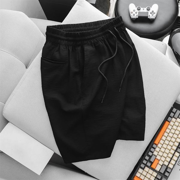 Quần short thun vải đũi thời trang (Mẫu 1)