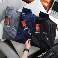 Áo thun thể thao cổ trụ trơn (Mẫu 2)