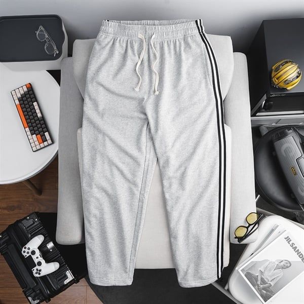 Quần thun dài form ống suông rộng vải cua big size (Mẫu 1)