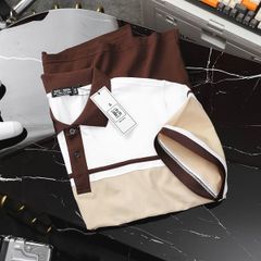 Áo thun polo phối màu sọc thời trang bigsize nam (mẫu 59)