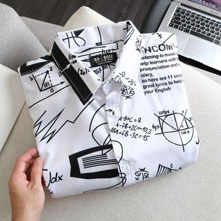 SALE 99K- ÁO SƠ MI NAM BIG SIZE tay ngắn họa tiết - Thước kẻ (mẫu 11)
