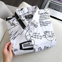 SALE 99K- ÁO SƠ MI NAM BIG SIZE tay ngắn họa tiết - Thước kẻ (mẫu 11)