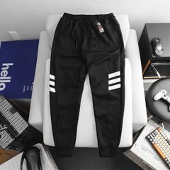 Quần thun dài thể thao jogger ống túm kiểu dáng thời trang 3 sọc (Mẫu 10)