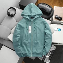 Áo khoác vải nỉ trơn big size nam 90-140kg (Mẫu 2)