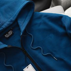 Áo khoác vải nỉ trơn big size nam 90-140kg (Mẫu 2)