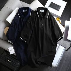 Áo thun polo nam trơn bigsize tay ngắn viền cổ (mẫu 13)