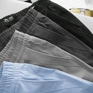 Quần short kaki big size nam vải mềm lưng thun (Mẫu 3)