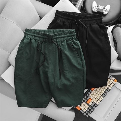 Quần short thun vải đũi thời trang (Mẫu 1)
