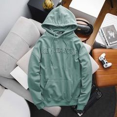 Áo khoác hoodie thêu chữ cách điệu bigsize nam (Mẫu 5)