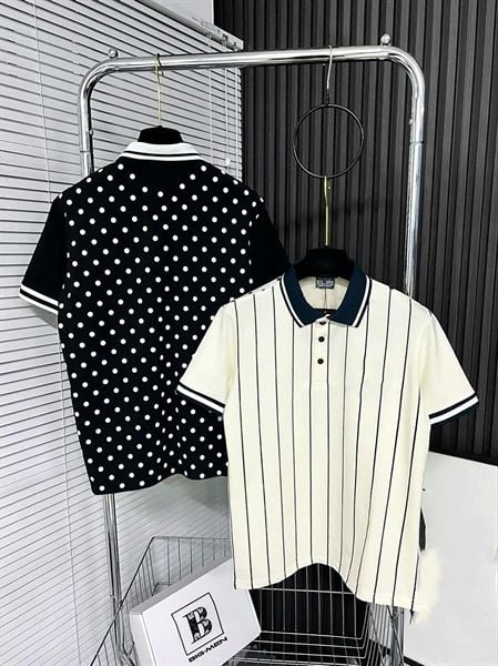 Áo thun polo big size vải cotton co giãn in lụa (mẫu 55)