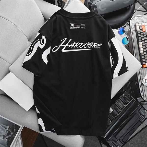 Áo thun cotton thời trang họa tiết bigsize (Mẫu 27)