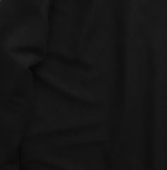 Áo thun tay dài màu đen trơn phối nút cài unisex chất vải gân poly (Mẫu 4)