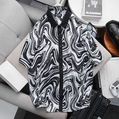 SALE 99K- Áo sơ mi tay ngắn họa tiết 3d độc đáo bigsize nam (Mẫu 14)