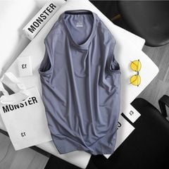 Áo thun thể thao ba lỗ trơn big size nam (mẫu 1)