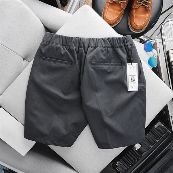 Quần short tây nam big size lưng thun co giãn (Mẫu 1)