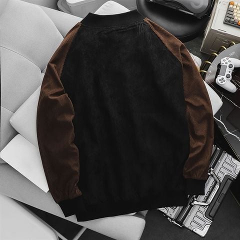 Áo khoác bomber 2 lớp phối màu thời trang (Mẫu 5)