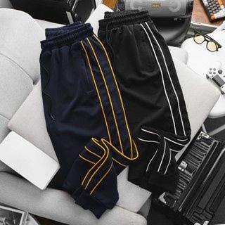 Quần thun dài thể thao ống túm jogger 3 sọc bigsize nam cỡ đại (Mẫu 5)