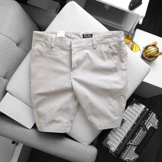 Quần kaki short trơn big size nam (Mẫu 4)