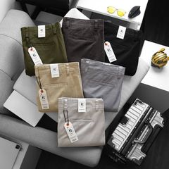 Quần kaki short trơn big size nam (Mẫu 4)